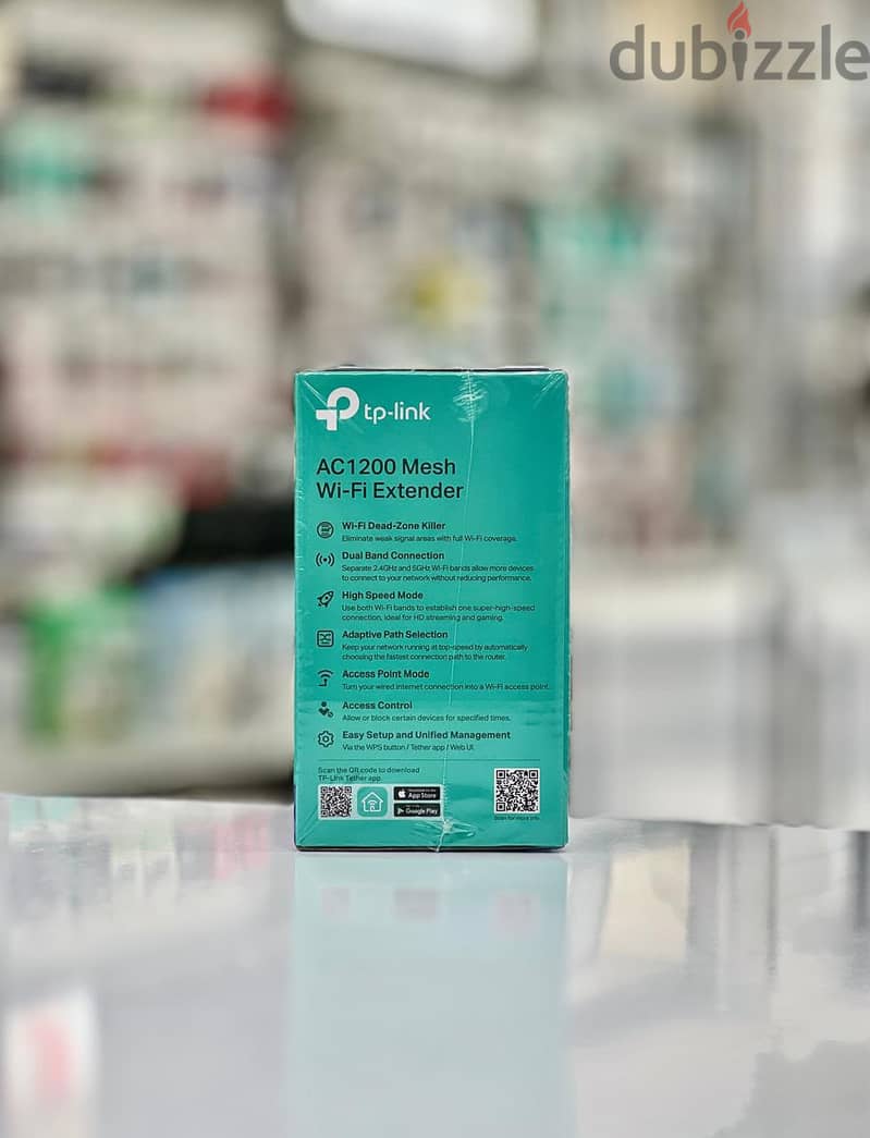 Brand New TP-Link AC1200 WiFi Extender in Oman | Wireless Connectivity 1