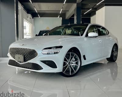 Genesis G70 2025 حينيسس G70 وكالة عمان ضمان الوكالة أصفار