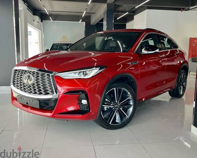Infiniti QX55 2025 وكالة عمان ضمان الوكالة زيرو كيلومتر
