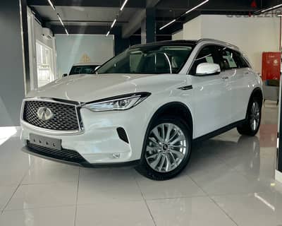 Infiniti QX50 2025 وكالة عمان ضمان الوكالة زيرو كيلومتر