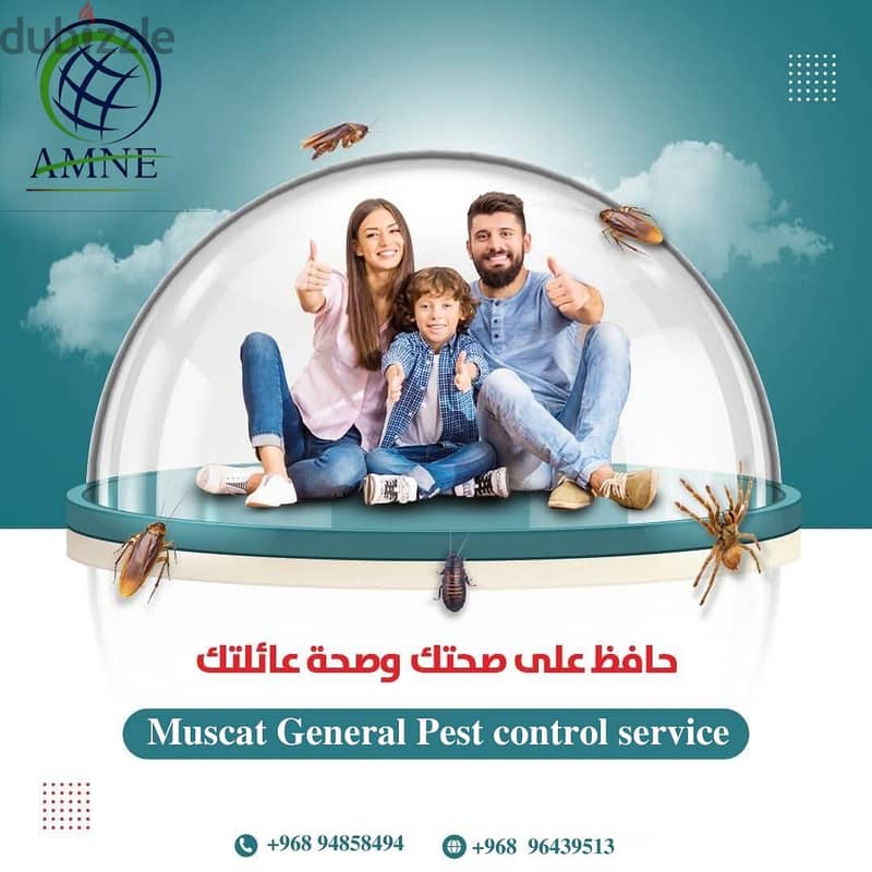 Professional & Guaranteed Pest Control Services in Muscat | Fast&Safe 4