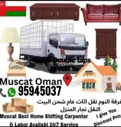 all Oman Movers and Packer house shifting office Villa store transport