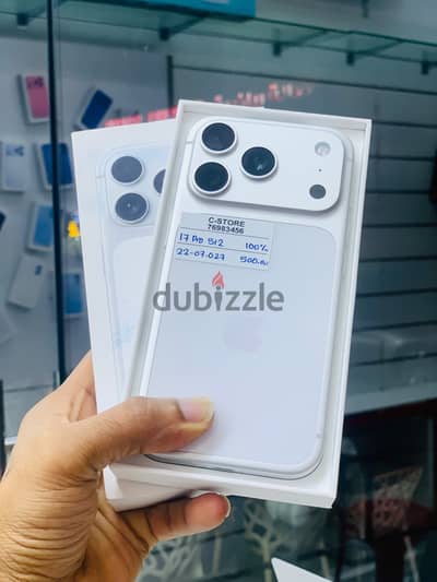 Apple - iPhone 17 Pro -512 GB - Box piece- Good device available ايفون