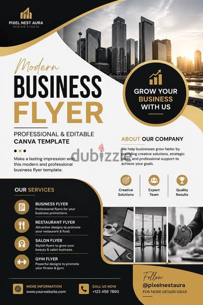  PROFESSIONAL FLYER DESIGN – OMAN  Professional Flyer Design | Arabic & English | Oman
