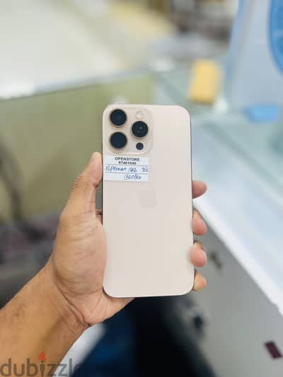 Apple - iPhone 16 Pro Max -256 GB - 90% Battery - Fine device ايفون