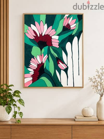 Floral Abstract Wall Art
