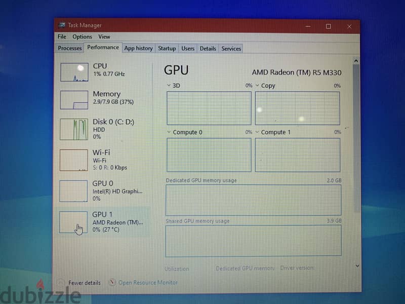 HP Notebook i5-6200U windows 10 pro 9