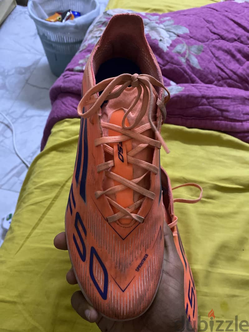 F50 adidas football boots  size 42 1