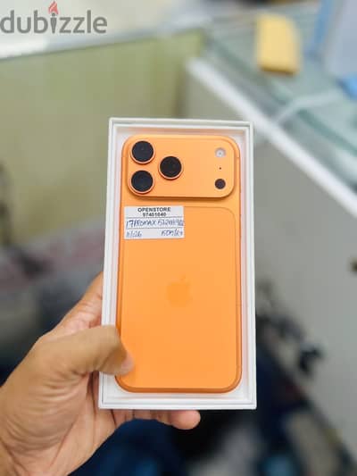 Apple - iPhone 17 Pro Max -512 GB - Good condition ايفون