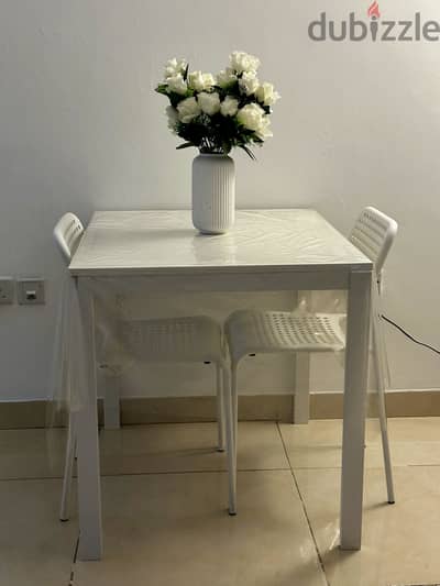 IKEA expandable dining table