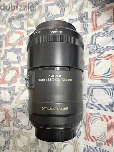 Sigma 105mm 1:2.8 DG MACRO HSM for Canon