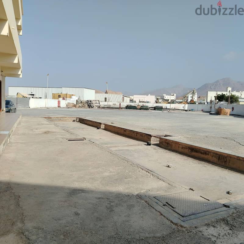 Industrial Yard for Rent in Oman – Spacious Open Storage Area 14