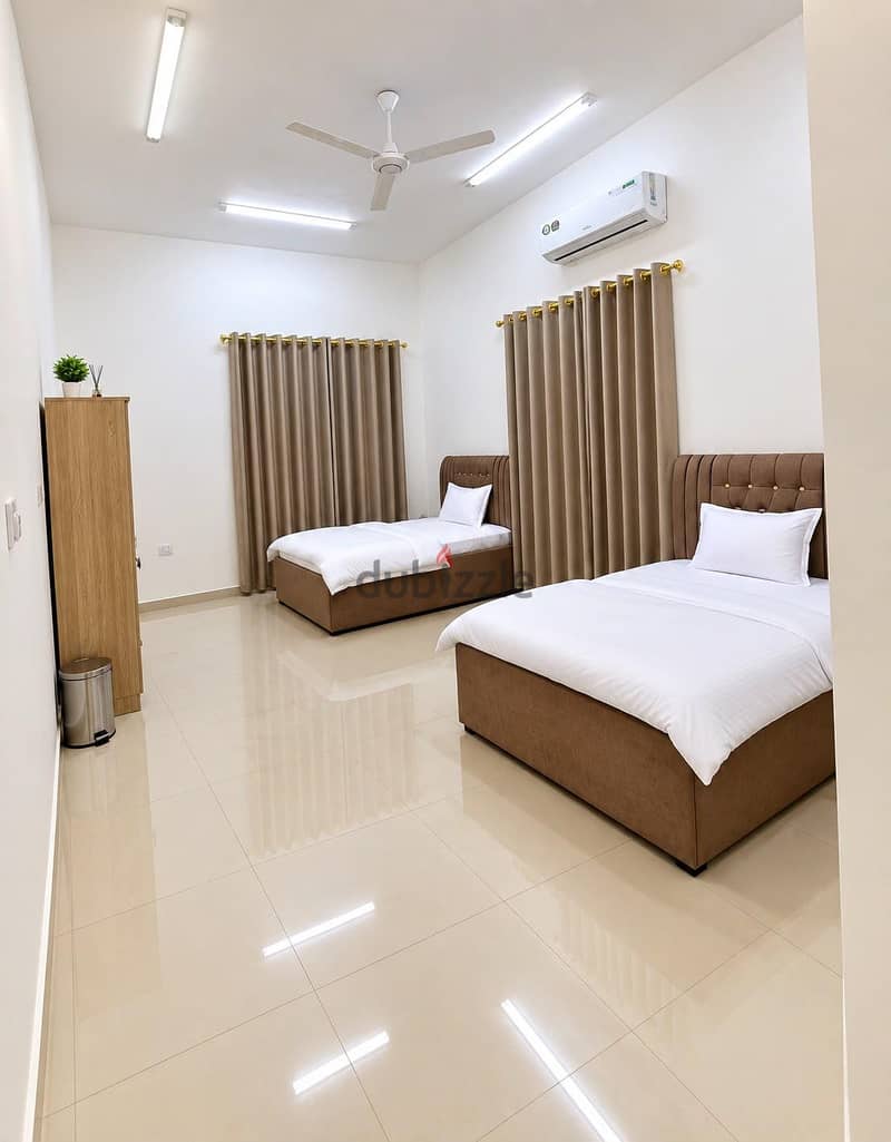 Furnished Room Available ForRent - Near Al Mulaqat & Falaj Al Qabail 3