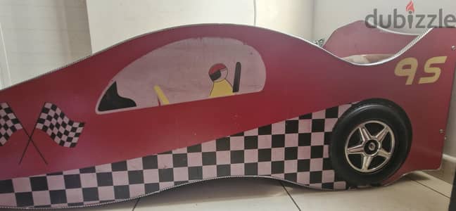 kids car bed