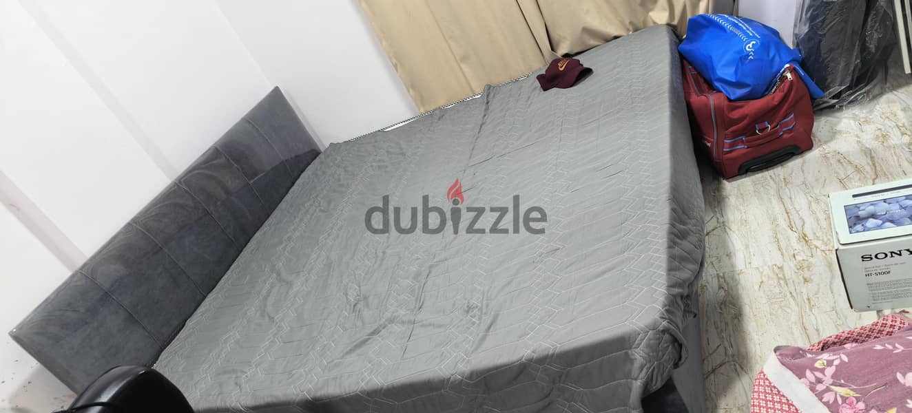 Double bed with mattress 1