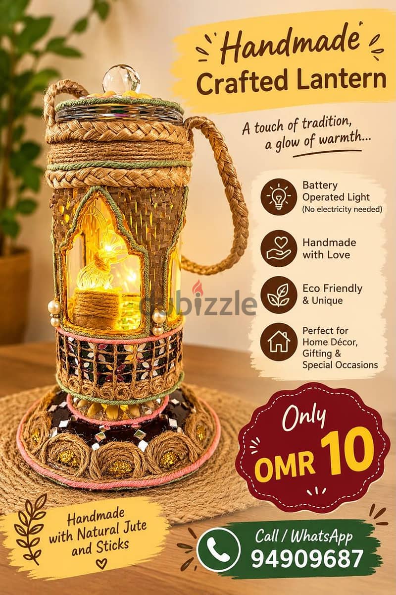 HANDMADE LANTERNS & LAMPS – FOR SALE 4