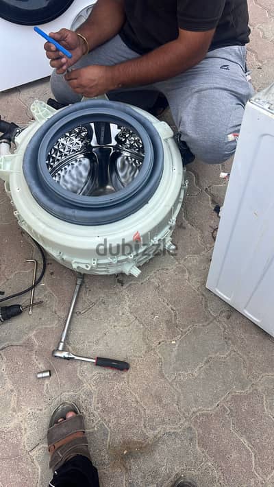 ac fredge and full automatic washing mashin