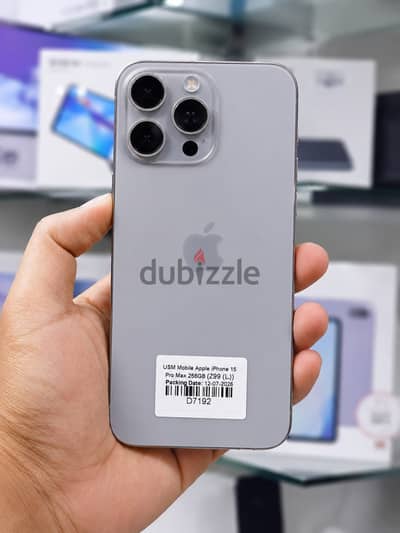 Used iPhone 15 Pro Max in Oman | 256GB Storage