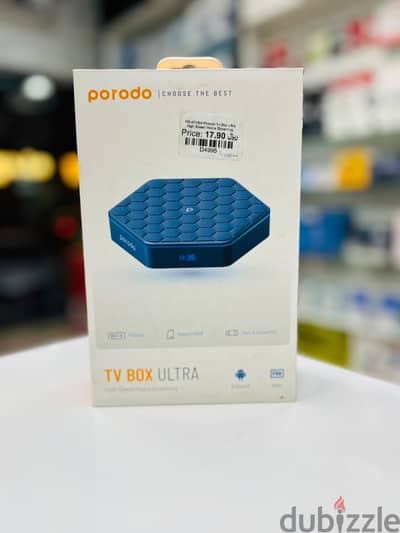 Brand New Porodo TV Box Ultra in Oman | 4K Streaming
