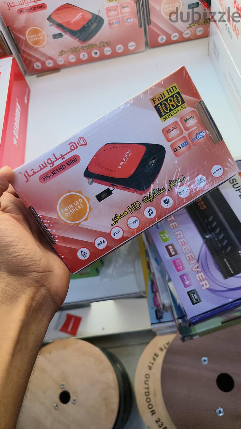 Tv receiver available with one year channels 3
