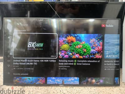 Sony bravia 4k Android led tv 55"