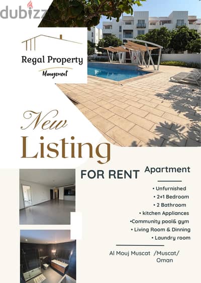 2+1 large apartment for rent attached Almouj