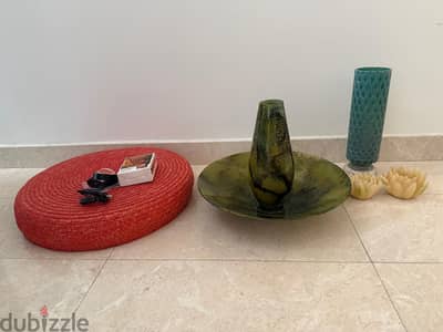 Vases, bowl etc home decor