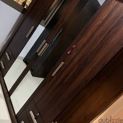 Cupboard and two mattress