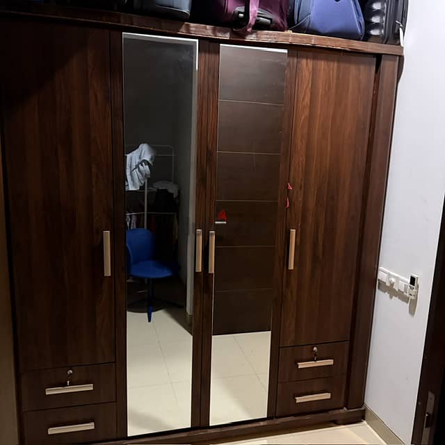Cupboard and two mattress 1