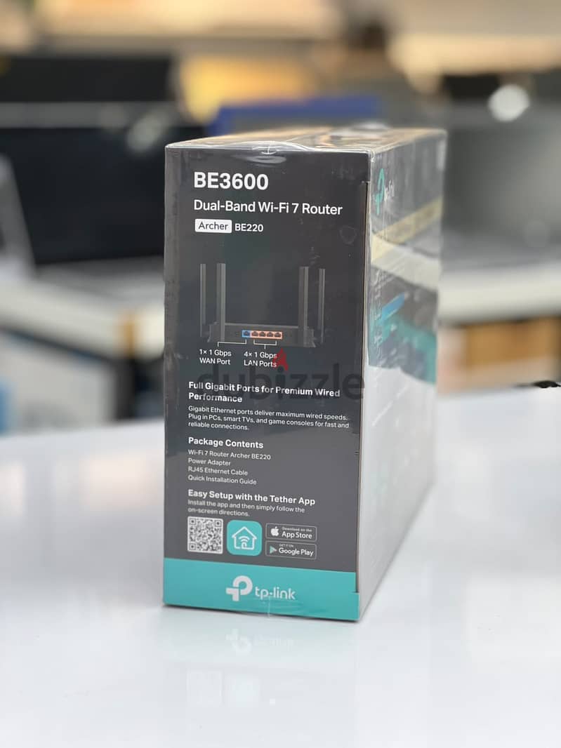 Brand New TP Link BE3600 Router in Oman | Stable Connections | Call: 79997506 3