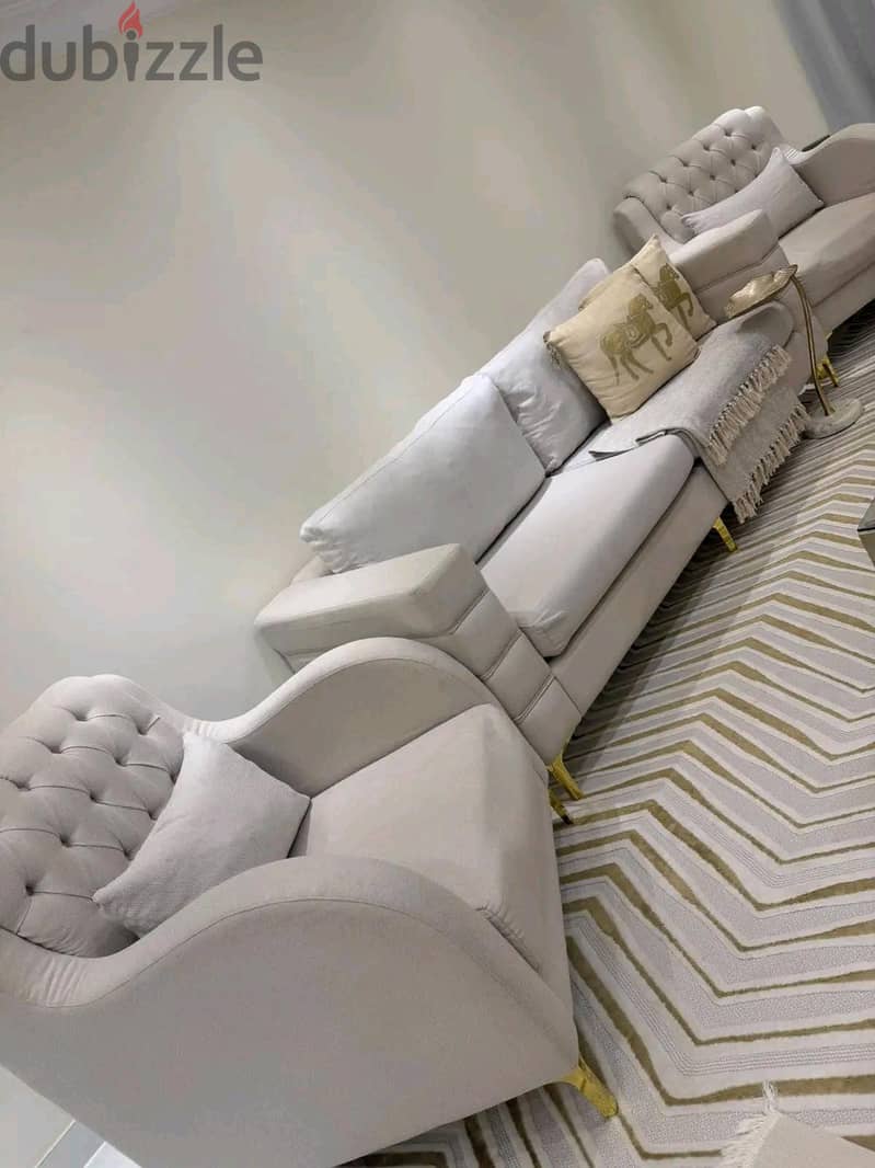 sofa set very good 2 big seat 2 single chair 3