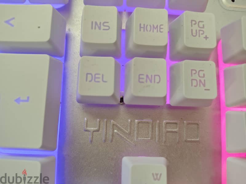 GAMING RGB KEYBOARD AND RGB MOUSE WITH MOUSE PAD 1
