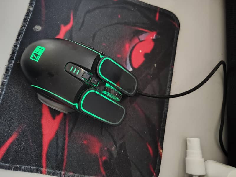 GAMING RGB KEYBOARD AND RGB MOUSE WITH MOUSE PAD 3