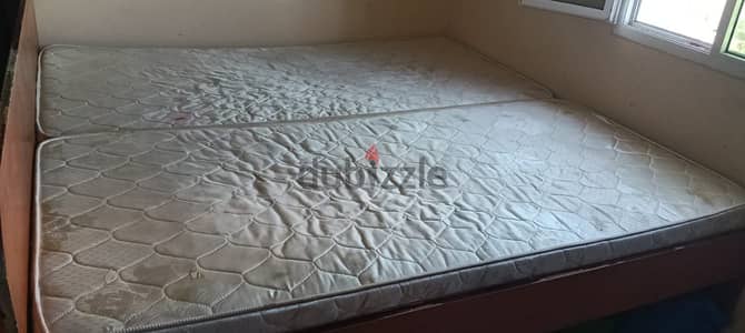 Double bed Cot with Mattress