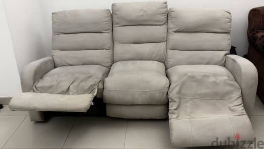 Sofa with recliner