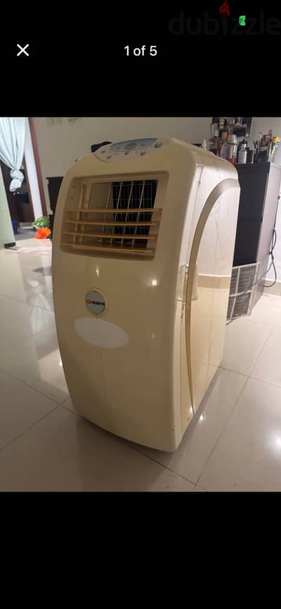 Portable AC 1.25 ton Fast cooling used
