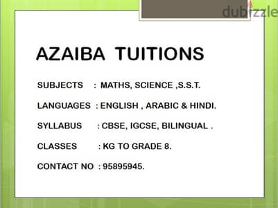 Azaiba Tuitions