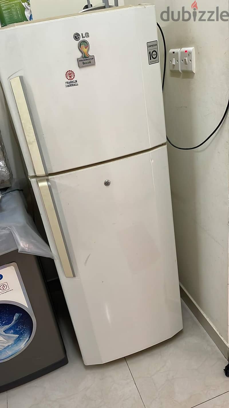 LG double door refrigerator 2