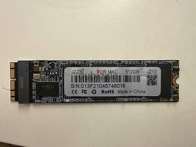 Ssd for macbook 512GB