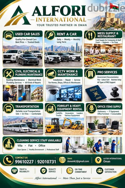 All services available