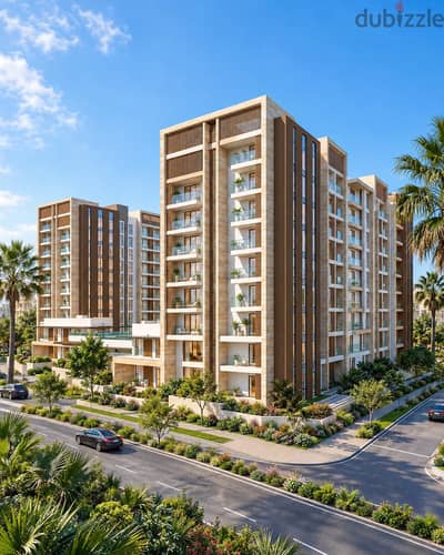 Private Garden 1BR • Sky Park Muscat • OMR 114K