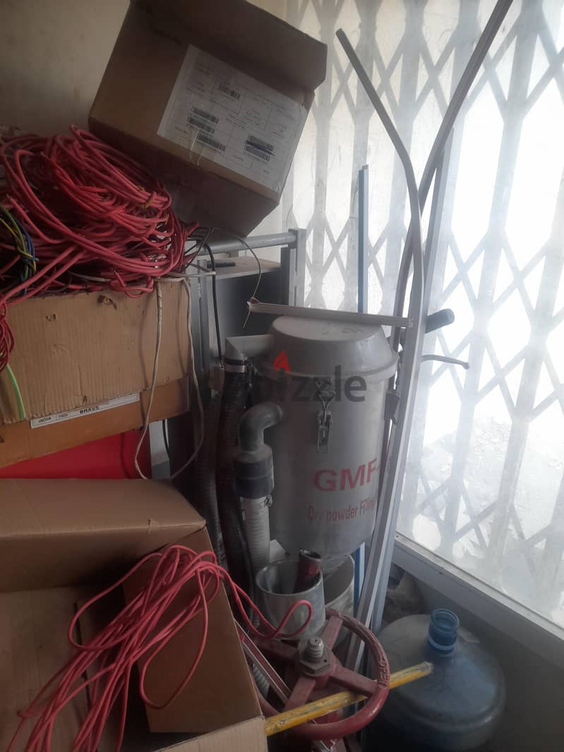 co2 ,powder and foam extingusher  filling machine  accessories 2