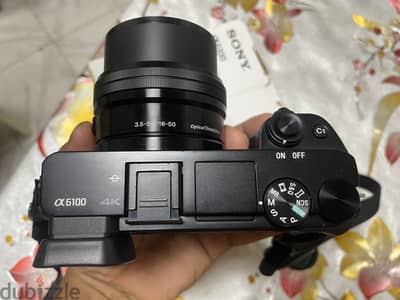 sony a6100 camera and 16-50mm kit lens