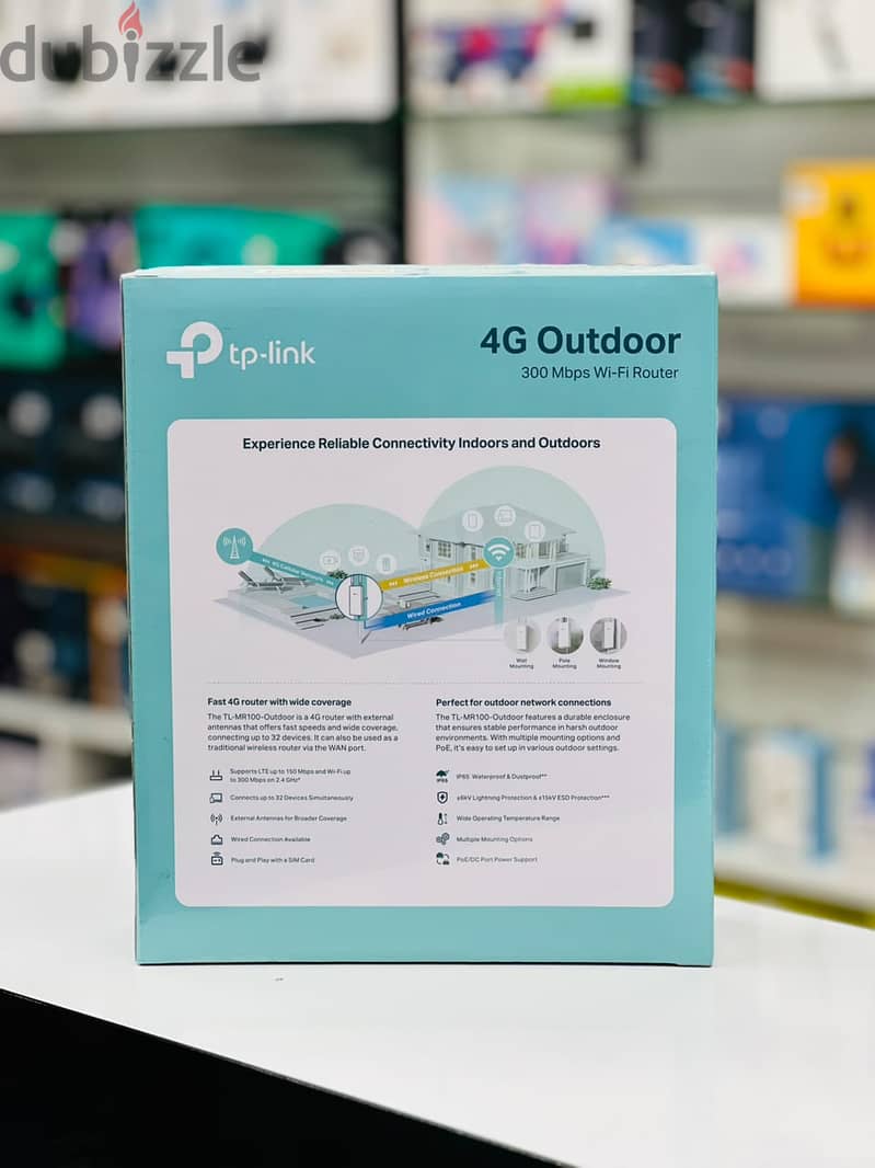 Brand New TP-Link 4G Outdoor Router in Oman | Versatile 1