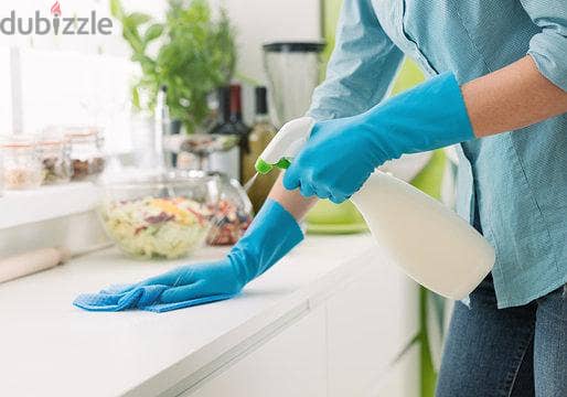 house,flat, villa cleaning service available,male and female 1