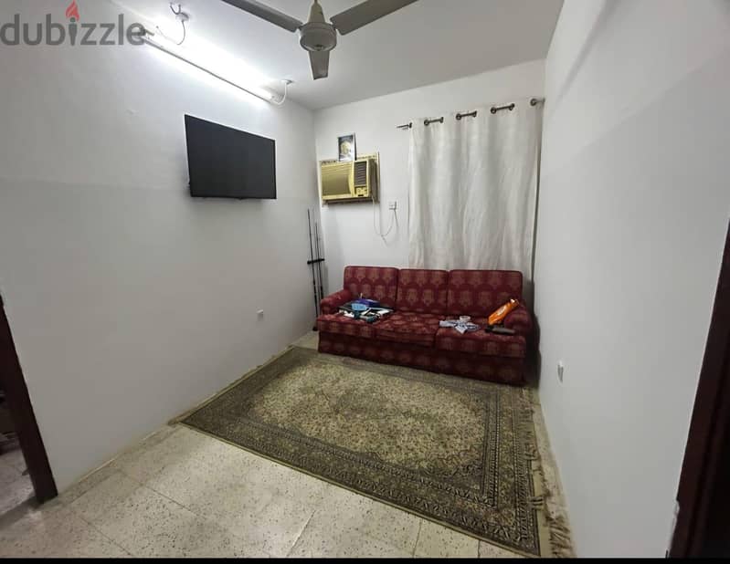 one bedroom flat with small living room at alkhwier 1