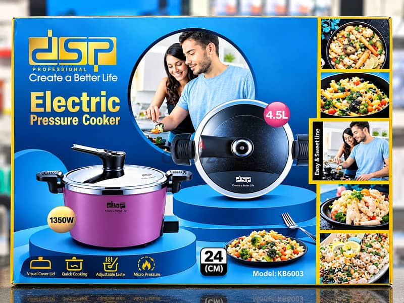 Brand New DSP Electric Pressure Cooker in Oman | Quick cooking 1