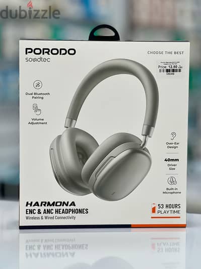 Brand New Porodo Harmona headphones in Oman | Clear Audio | Call: 79997506