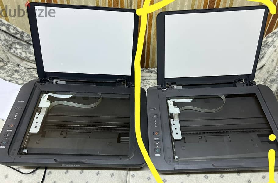 Two Printers for Sale with Canon Ink Cartridges (PG-445 & CL-446) 1