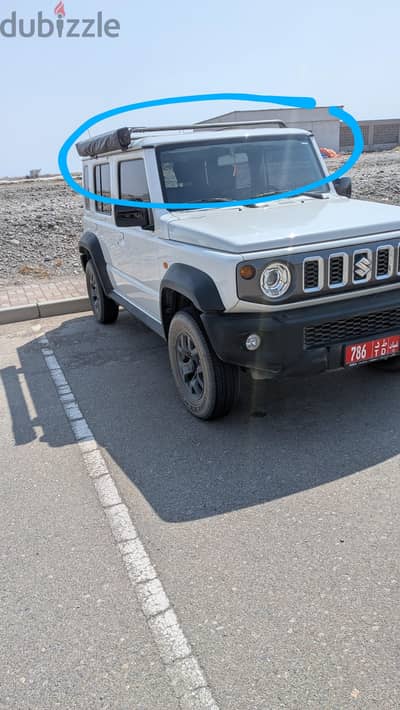 roof bars and tent for 4x4